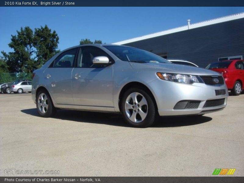 Bright Silver / Stone 2010 Kia Forte EX