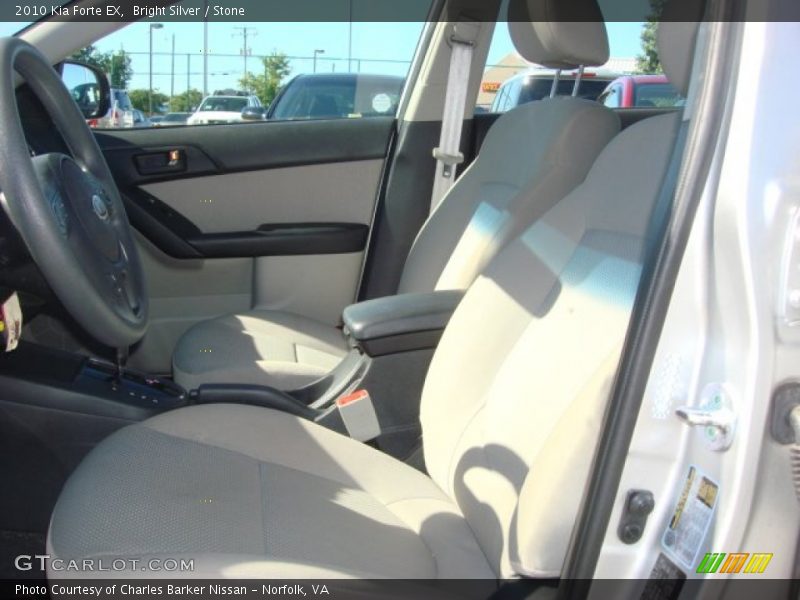 Bright Silver / Stone 2010 Kia Forte EX