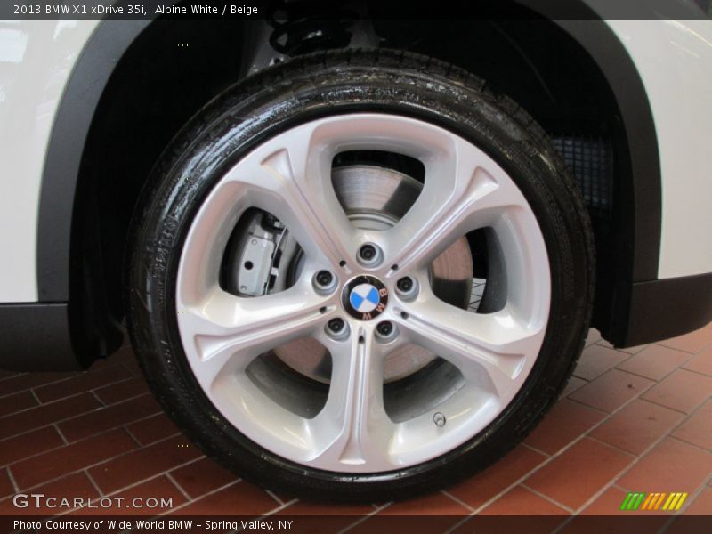  2013 X1 xDrive 35i Wheel