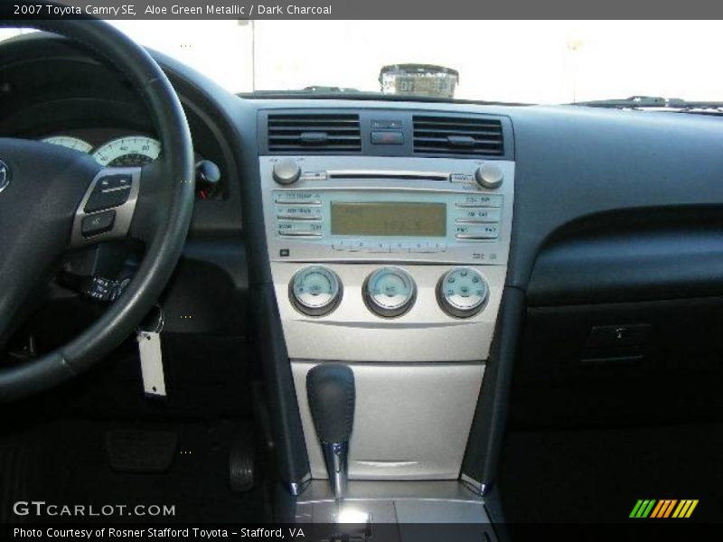 Aloe Green Metallic / Dark Charcoal 2007 Toyota Camry SE