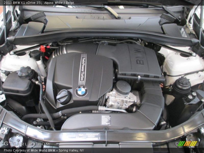  2013 X1 xDrive 35i Engine - 3.0 Liter DI TwinPower Turbocharged DOHC 24-Valve VVT Inline 6 Cylinder