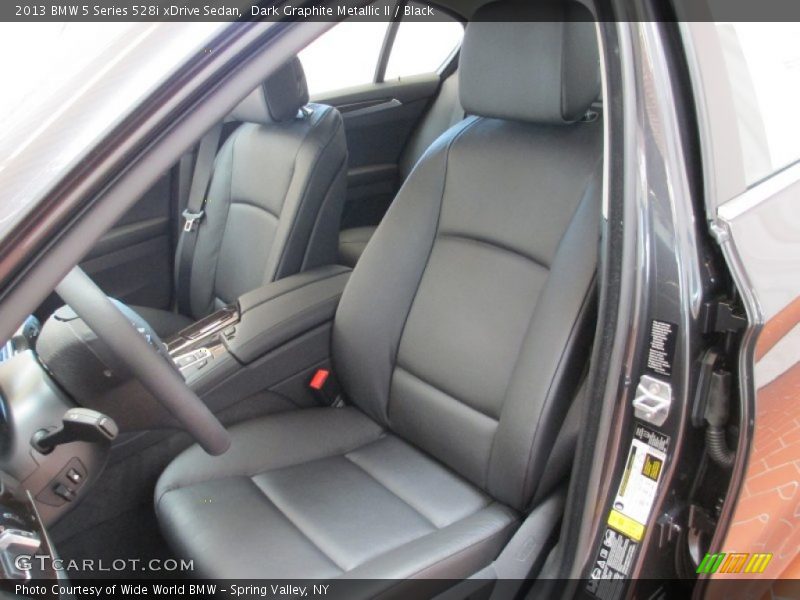 Front Seat of 2013 5 Series 528i xDrive Sedan