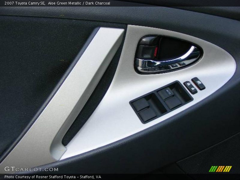 Aloe Green Metallic / Dark Charcoal 2007 Toyota Camry SE