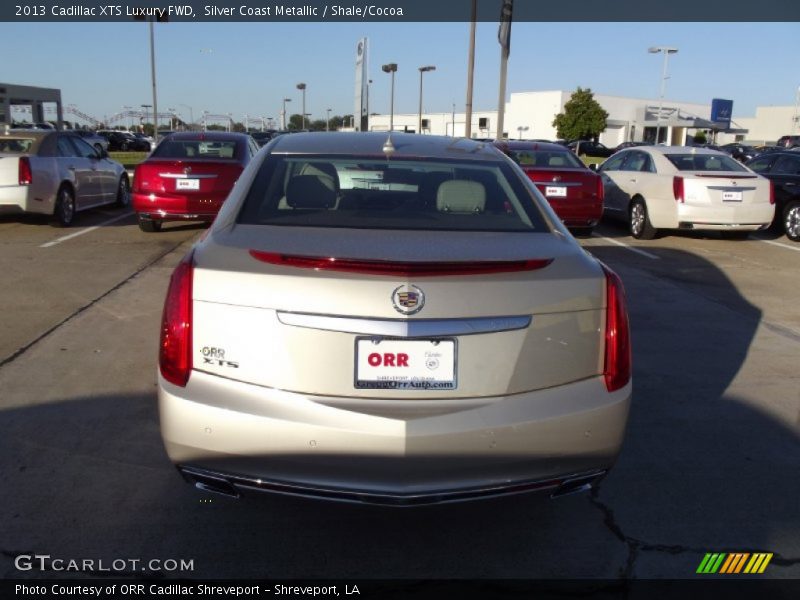 Silver Coast Metallic / Shale/Cocoa 2013 Cadillac XTS Luxury FWD