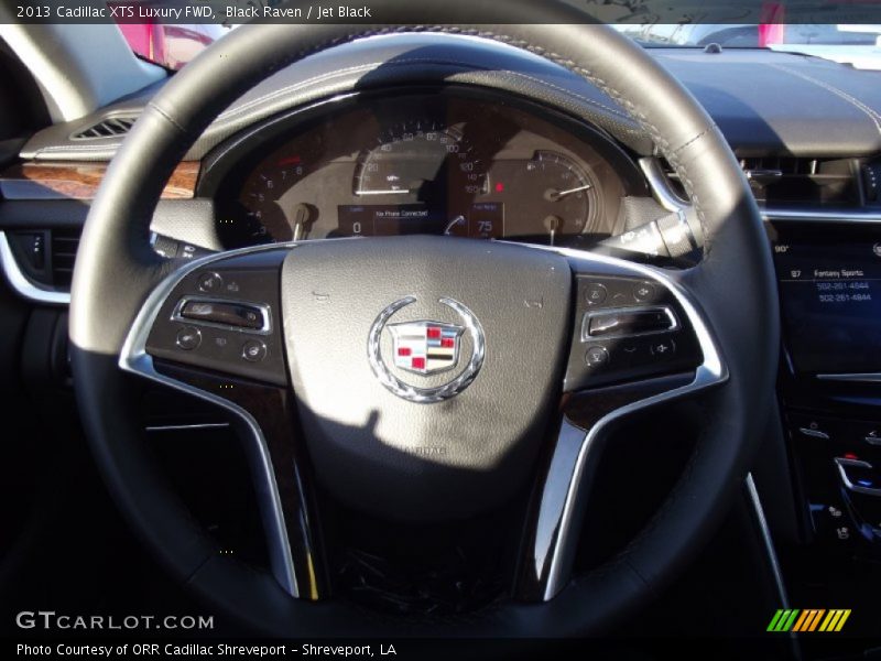 Black Raven / Jet Black 2013 Cadillac XTS Luxury FWD