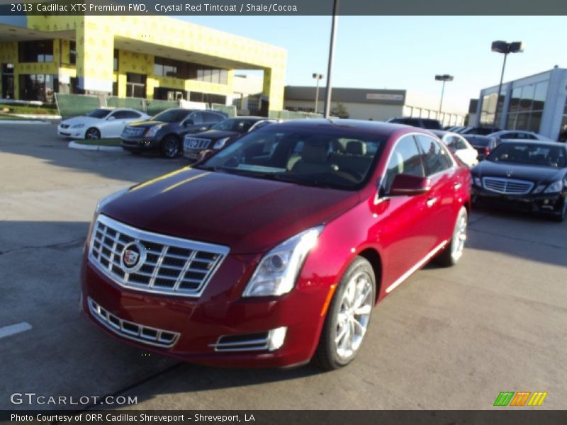 Crystal Red Tintcoat / Shale/Cocoa 2013 Cadillac XTS Premium FWD