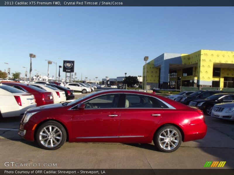 Crystal Red Tintcoat / Shale/Cocoa 2013 Cadillac XTS Premium FWD