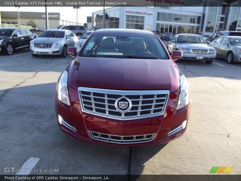 Crystal Red Tintcoat / Shale/Cocoa 2013 Cadillac XTS Premium FWD