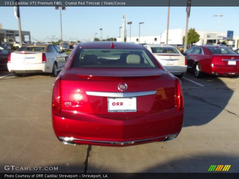 Crystal Red Tintcoat / Shale/Cocoa 2013 Cadillac XTS Premium FWD