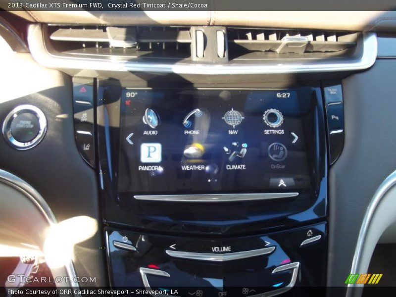 Crystal Red Tintcoat / Shale/Cocoa 2013 Cadillac XTS Premium FWD