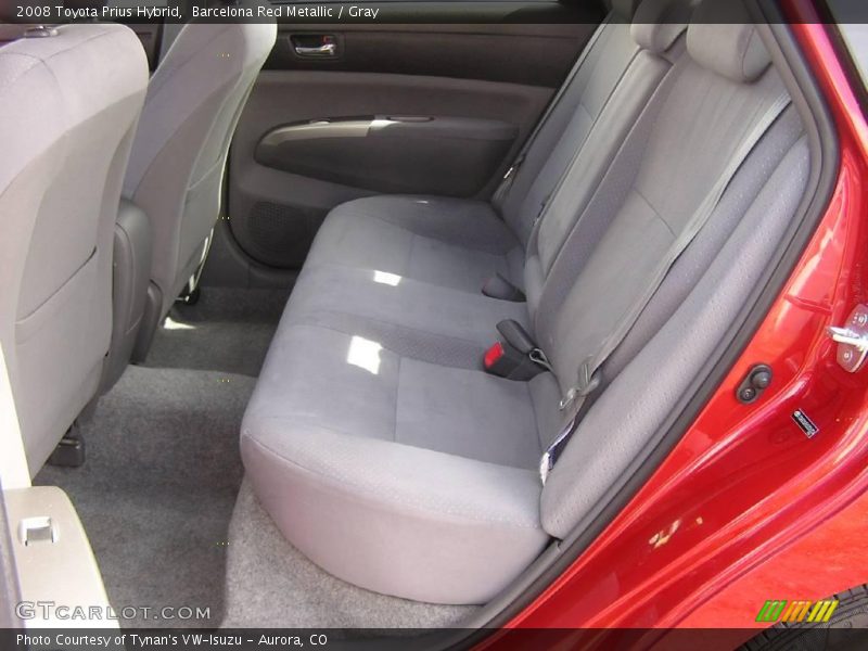 Barcelona Red Metallic / Gray 2008 Toyota Prius Hybrid