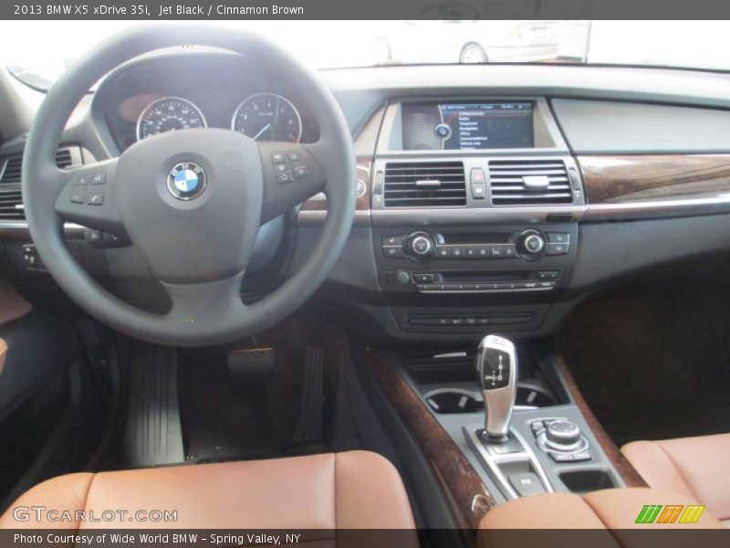 Jet Black / Cinnamon Brown 2013 BMW X5 xDrive 35i