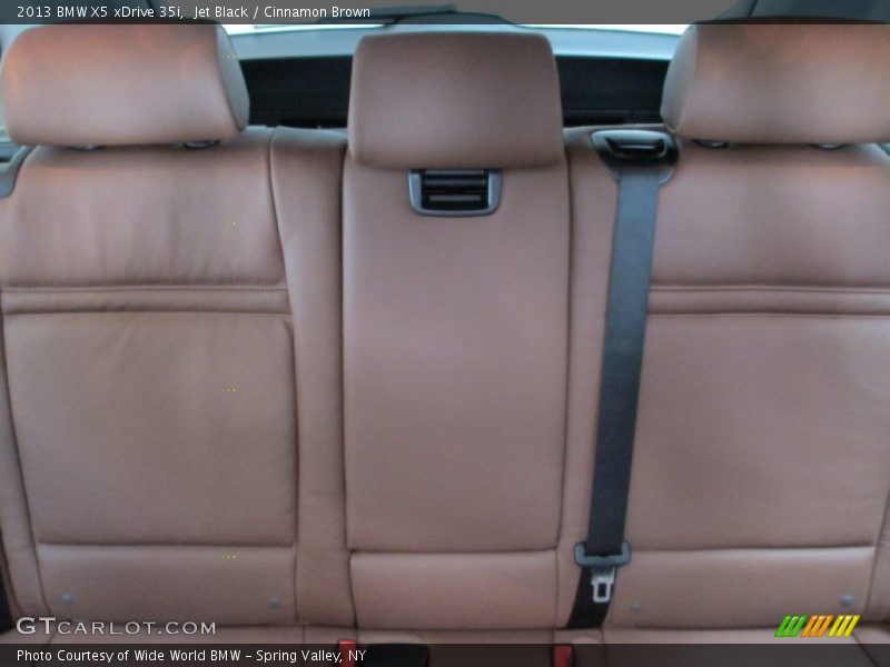 Jet Black / Cinnamon Brown 2013 BMW X5 xDrive 35i