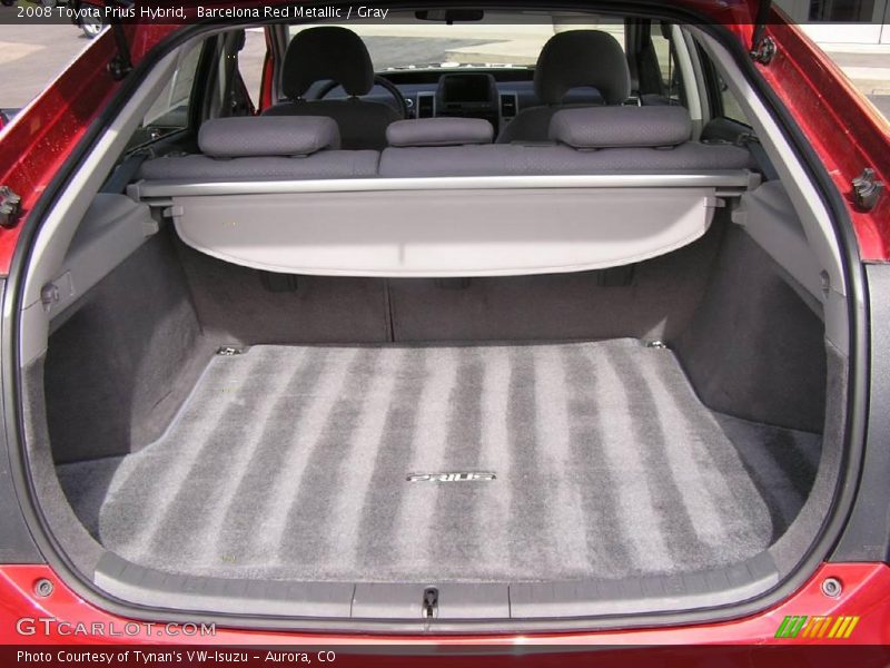 Barcelona Red Metallic / Gray 2008 Toyota Prius Hybrid