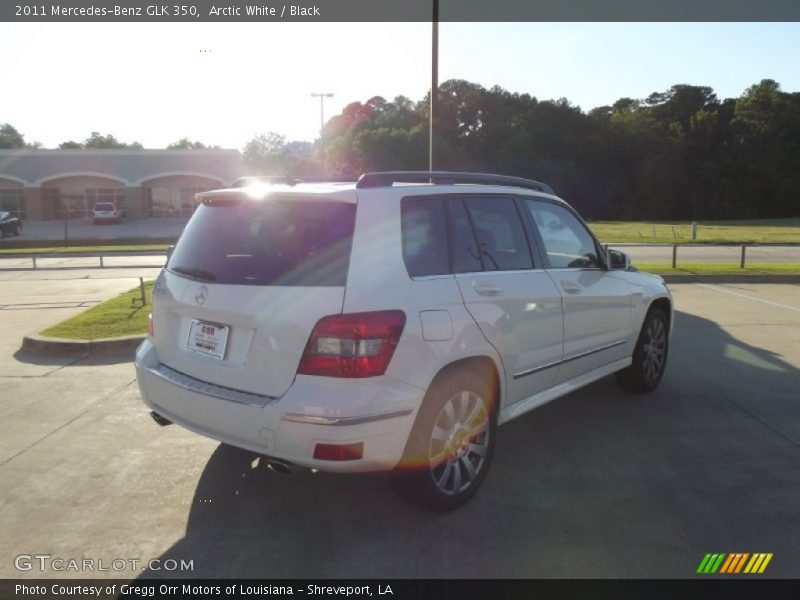 Arctic White / Black 2011 Mercedes-Benz GLK 350