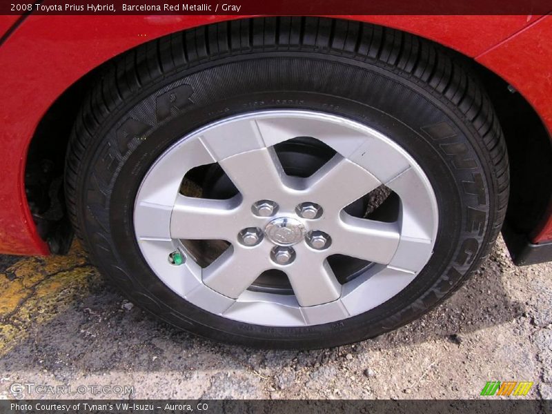 Barcelona Red Metallic / Gray 2008 Toyota Prius Hybrid