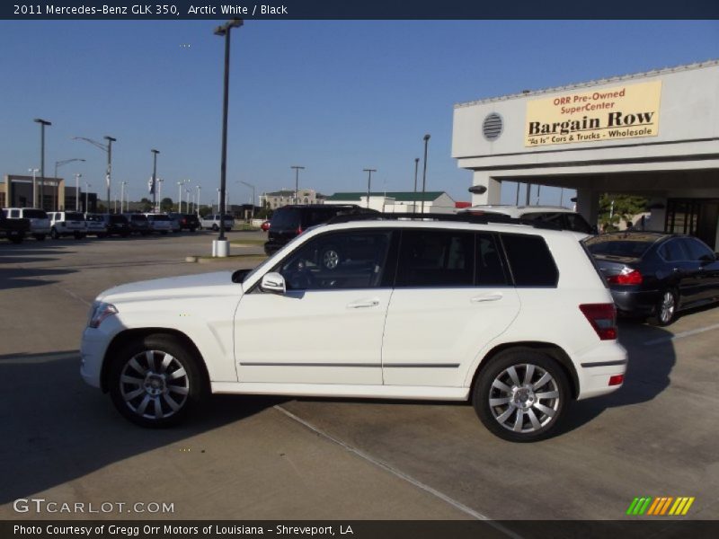 Arctic White / Black 2011 Mercedes-Benz GLK 350