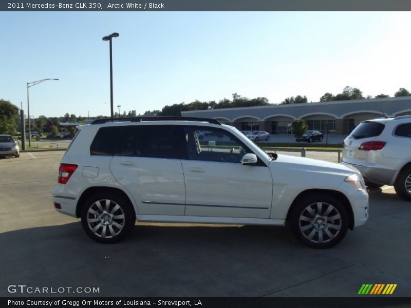 Arctic White / Black 2011 Mercedes-Benz GLK 350