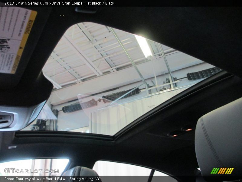 Sunroof of 2013 6 Series 650i xDrive Gran Coupe