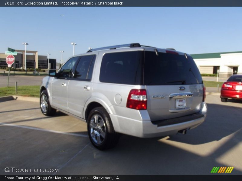 Ingot Silver Metallic / Charcoal Black 2010 Ford Expedition Limited