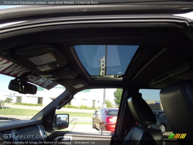 Ingot Silver Metallic / Charcoal Black 2010 Ford Expedition Limited