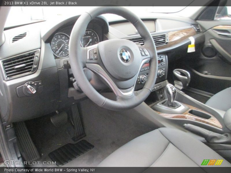 Black Interior - 2013 X1 xDrive 28i 
