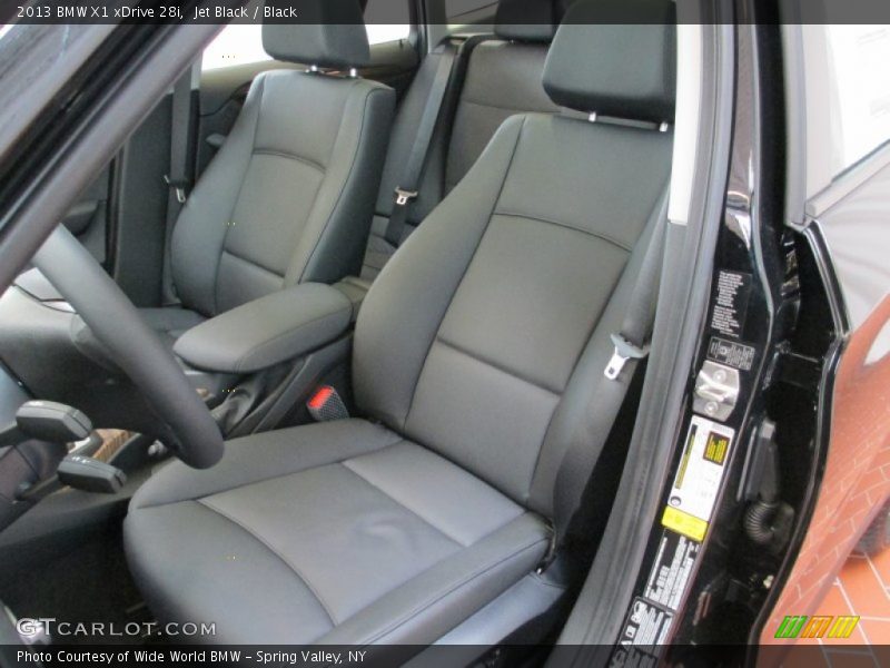 Front Seat of 2013 X1 xDrive 28i
