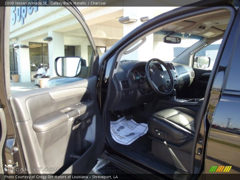 Galaxy Black Metallic / Charcoal 2009 Nissan Armada SE