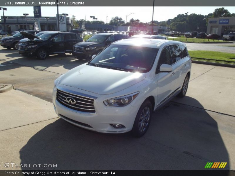 Moonlight White / Graphite 2013 Infiniti JX 35