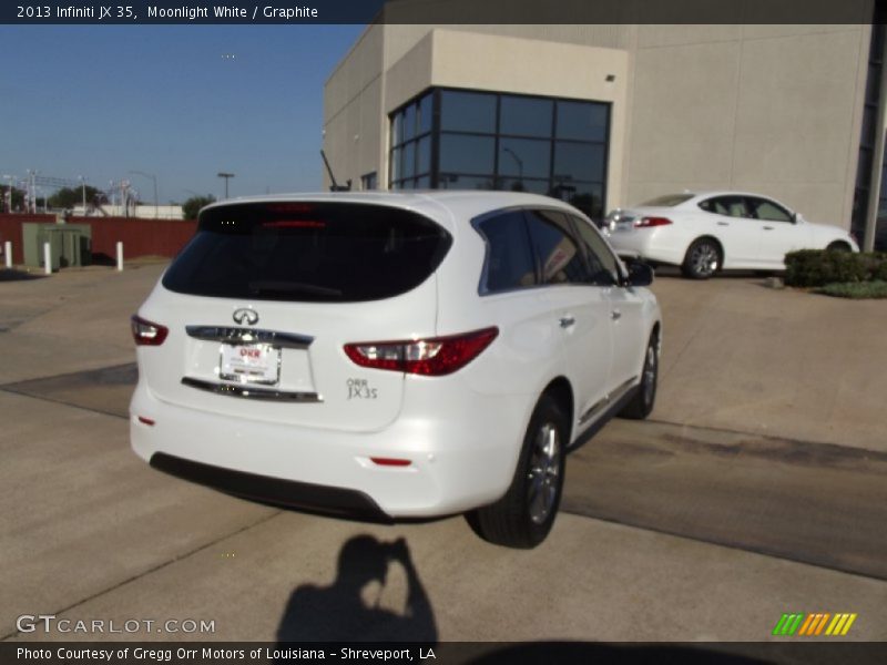 Moonlight White / Graphite 2013 Infiniti JX 35
