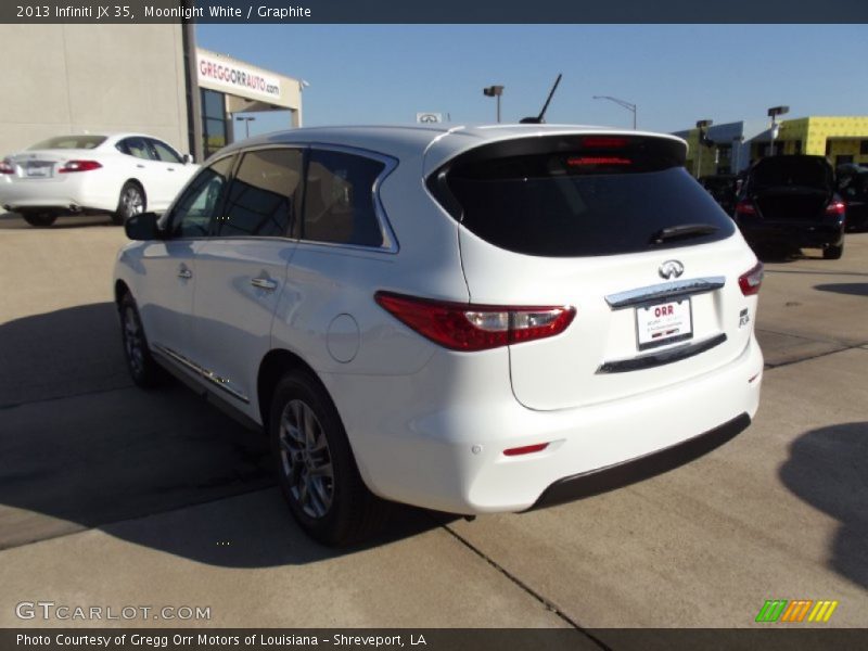 Moonlight White / Graphite 2013 Infiniti JX 35