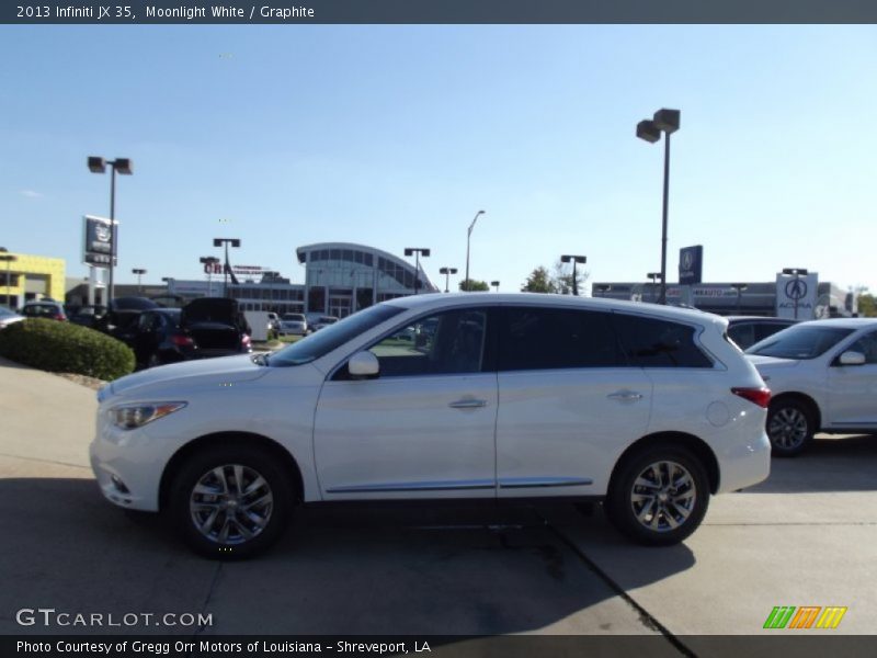 Moonlight White / Graphite 2013 Infiniti JX 35