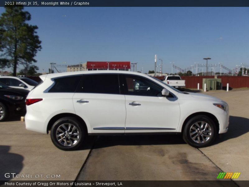 Moonlight White / Graphite 2013 Infiniti JX 35