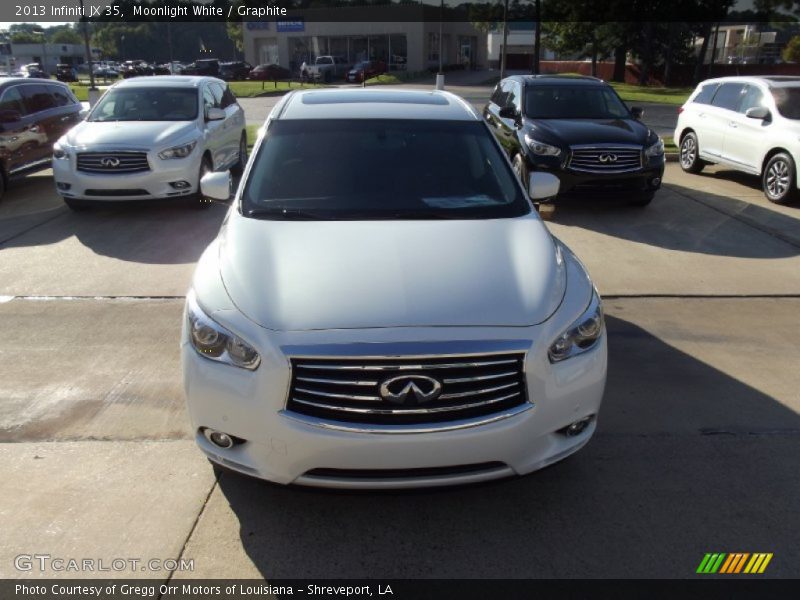 Moonlight White / Graphite 2013 Infiniti JX 35