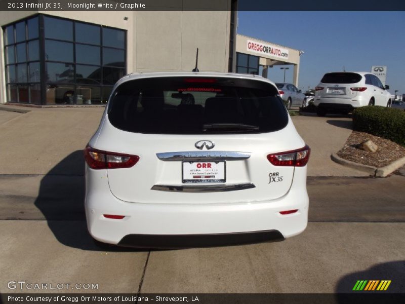 Moonlight White / Graphite 2013 Infiniti JX 35