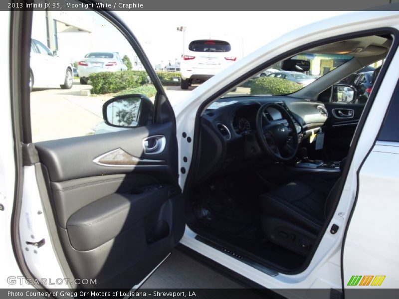 Moonlight White / Graphite 2013 Infiniti JX 35