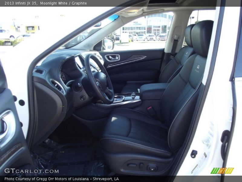 Moonlight White / Graphite 2013 Infiniti JX 35