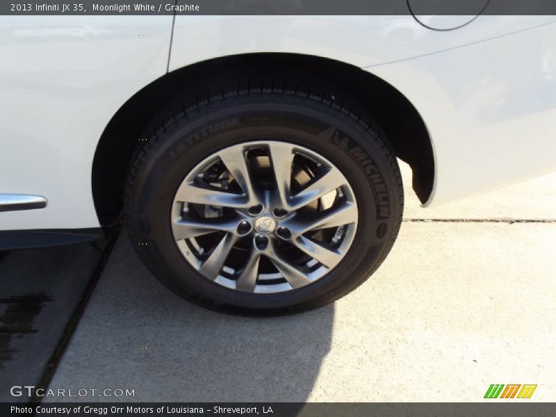 Moonlight White / Graphite 2013 Infiniti JX 35
