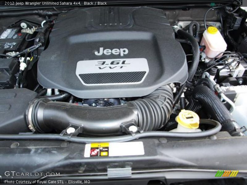 Black / Black 2012 Jeep Wrangler Unlimited Sahara 4x4