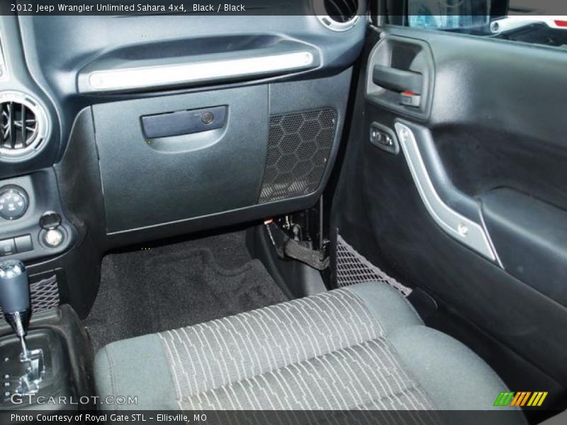 Black / Black 2012 Jeep Wrangler Unlimited Sahara 4x4