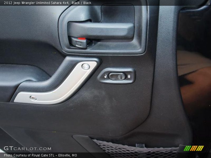 Black / Black 2012 Jeep Wrangler Unlimited Sahara 4x4
