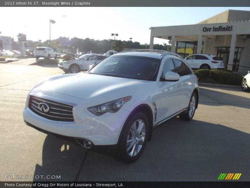 Moonlight White / Graphite 2013 Infiniti FX 37