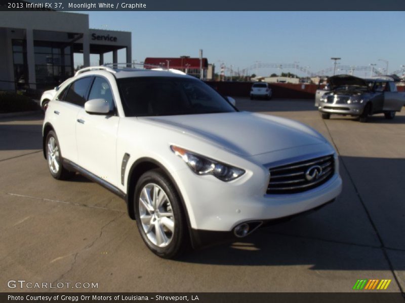 Moonlight White / Graphite 2013 Infiniti FX 37