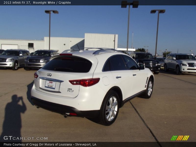 Moonlight White / Graphite 2013 Infiniti FX 37
