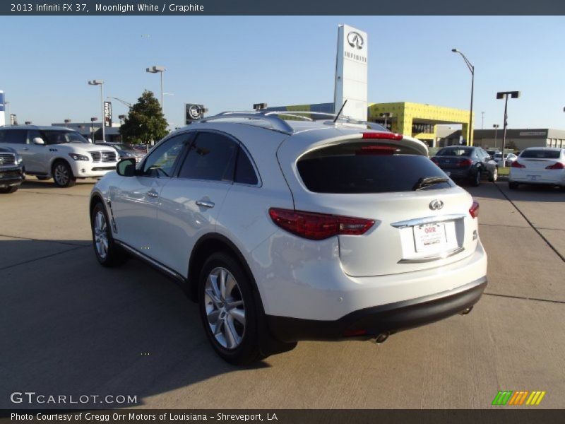 Moonlight White / Graphite 2013 Infiniti FX 37
