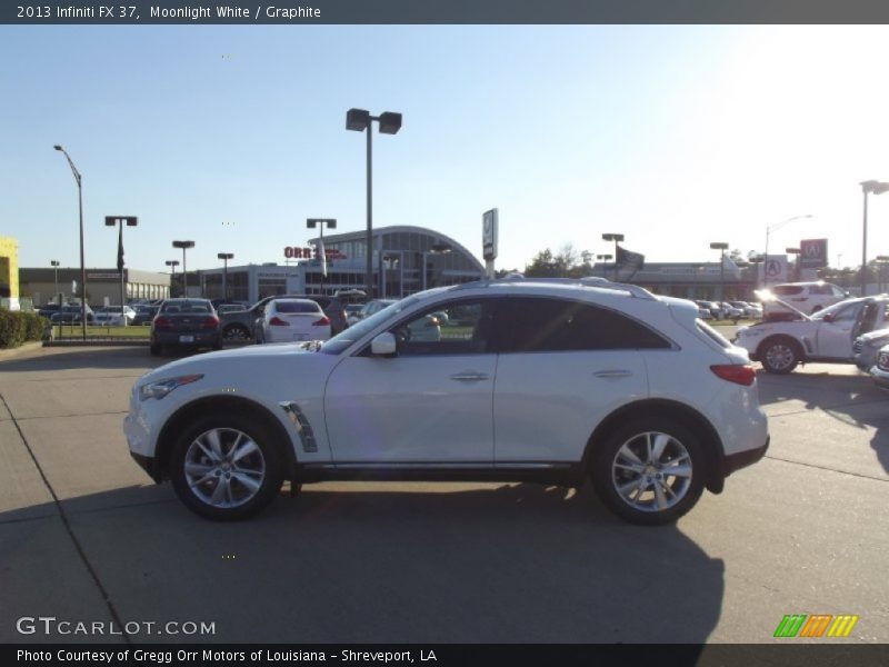 Moonlight White / Graphite 2013 Infiniti FX 37