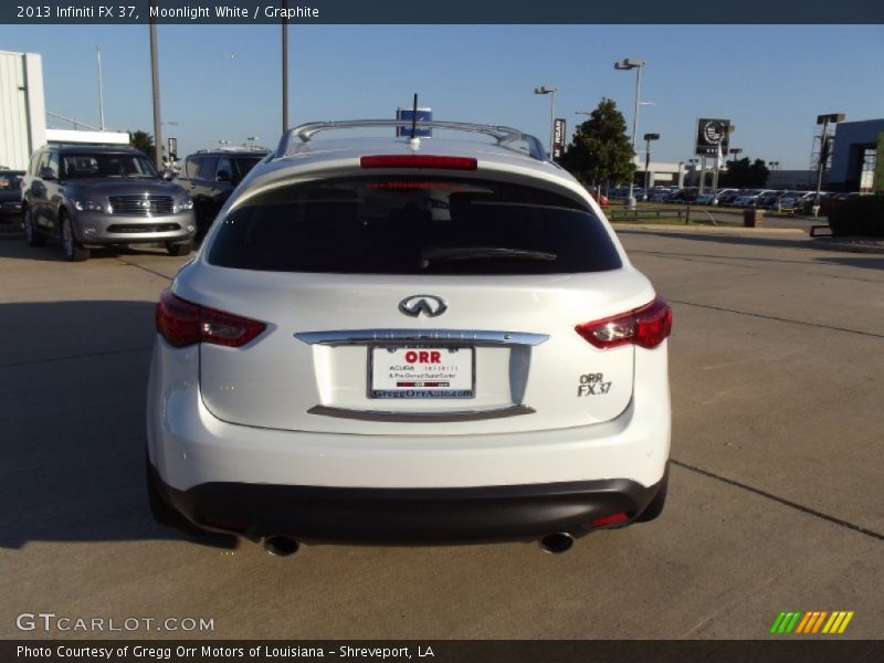 Moonlight White / Graphite 2013 Infiniti FX 37