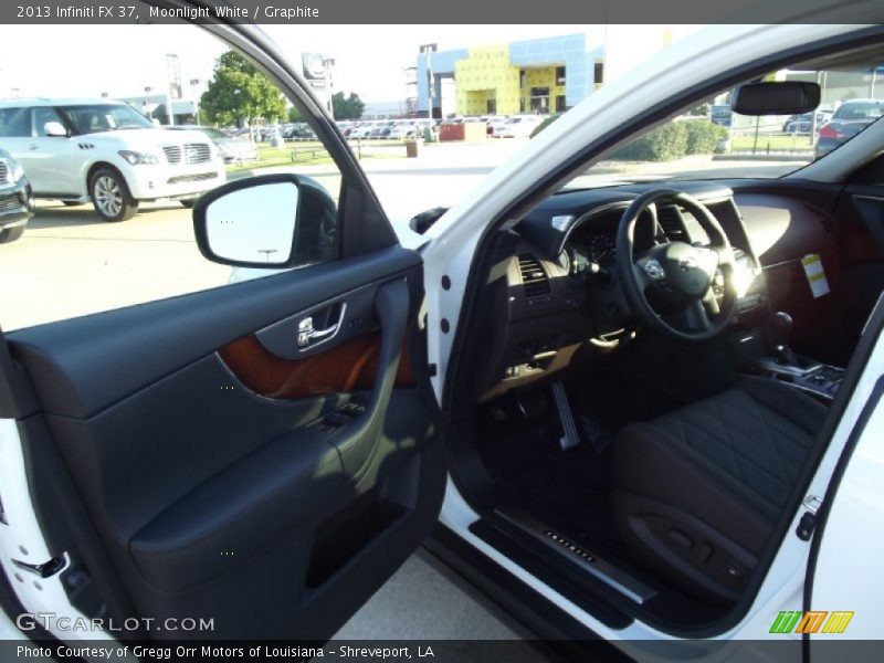Moonlight White / Graphite 2013 Infiniti FX 37