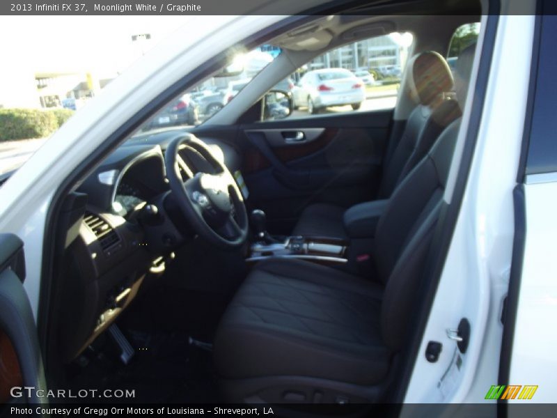 Moonlight White / Graphite 2013 Infiniti FX 37