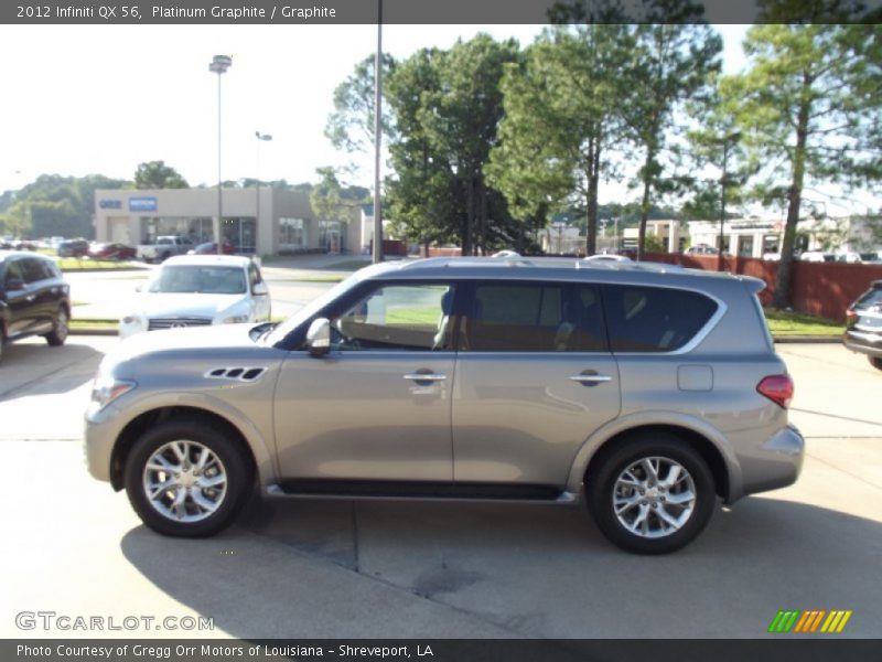 Platinum Graphite / Graphite 2012 Infiniti QX 56